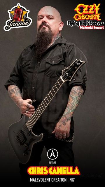 Player card: Chris Canella, guitars