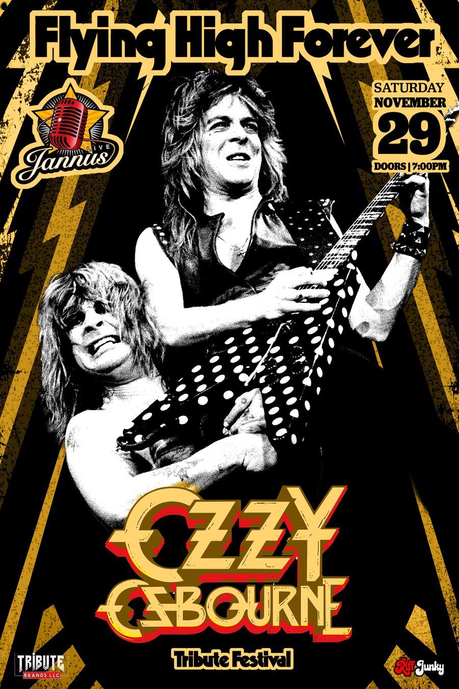 The Randy poster with the polka-dot V