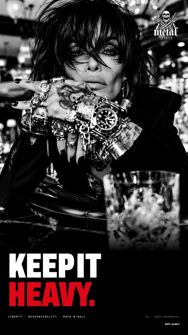 METÄL Spirits vodka story ad: Keep it heavy.
