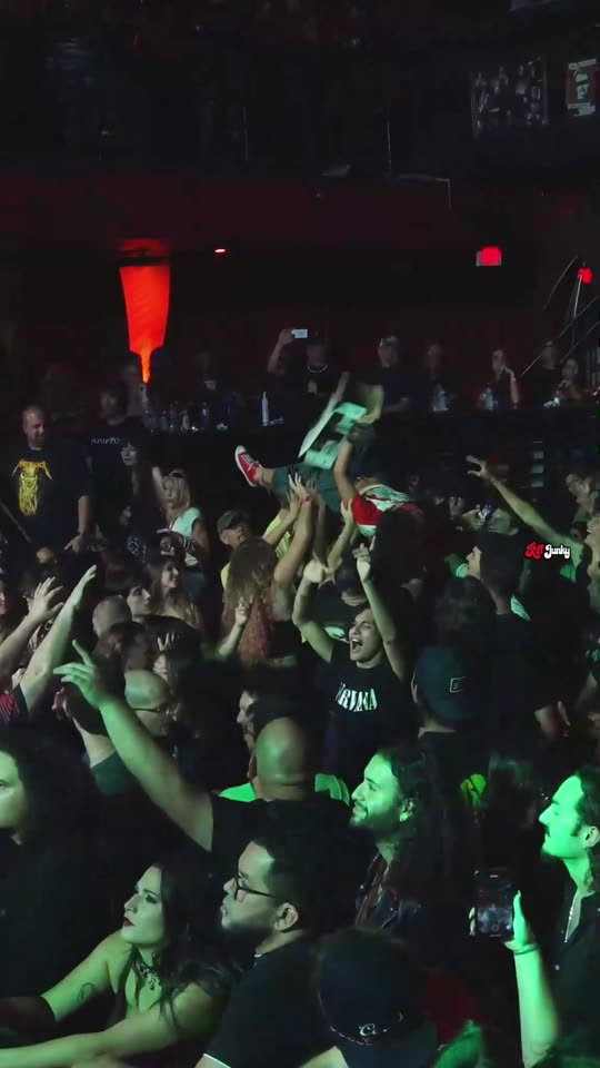 Packed crowd at an In A Nutshell show.