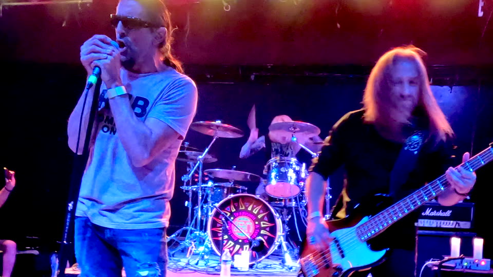 Frame from a performance edit.
